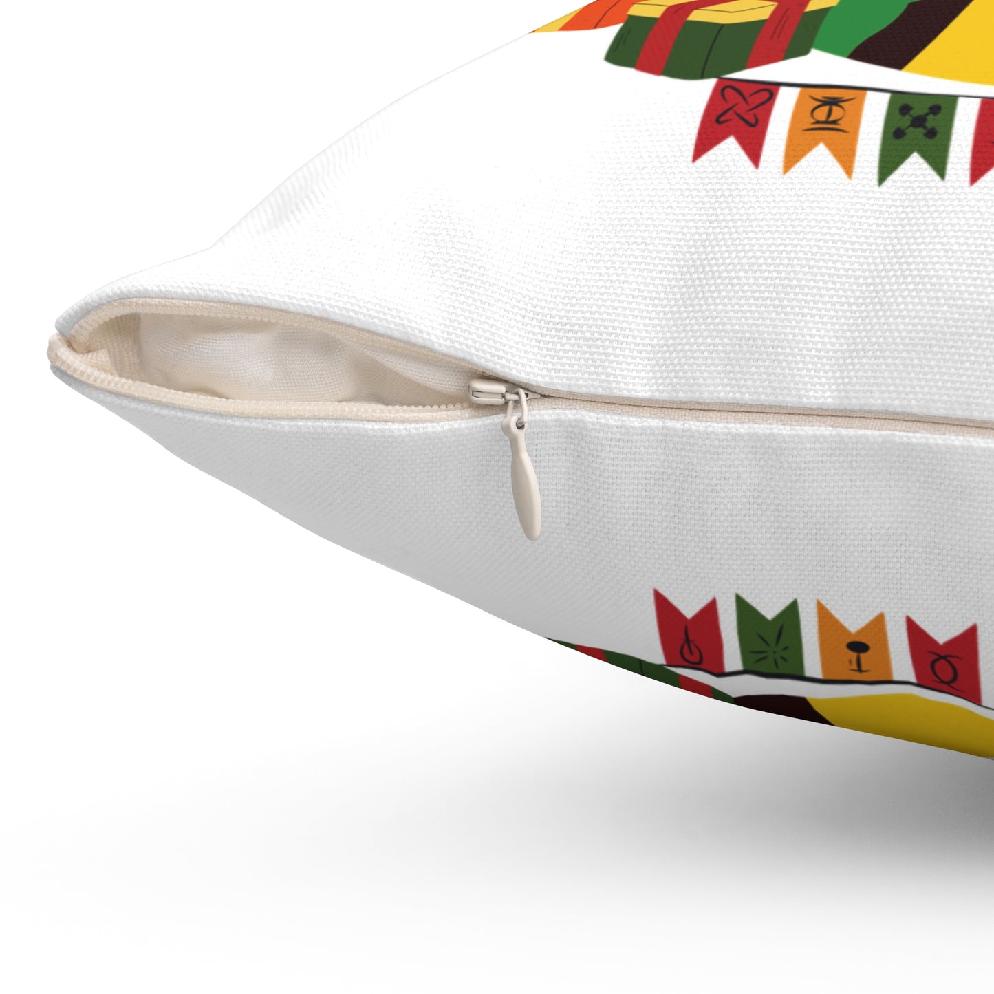 Pillow | Kwanzaa Blessings design WHITE