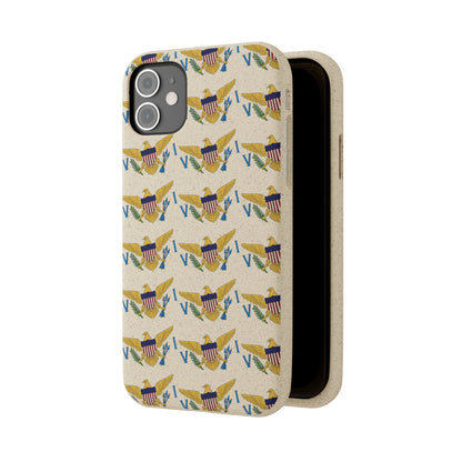 Phone Cases - Virgin Islands Flag Design Pattern