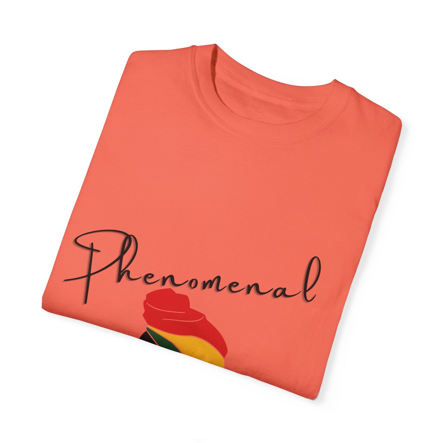 T-shirt | Phenomenal Woman Silhouette Rasta