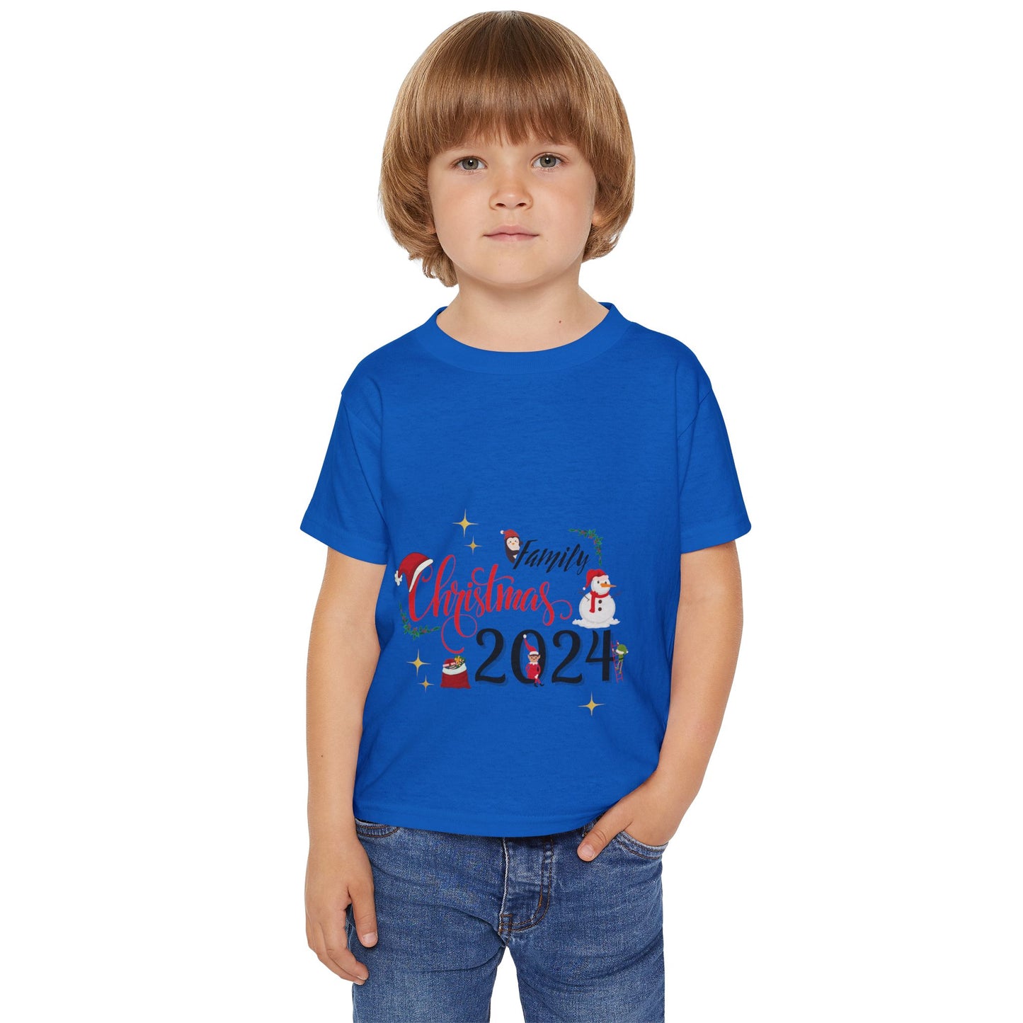 Toddler T-shirt | Family Christmas 2024 Elf Design