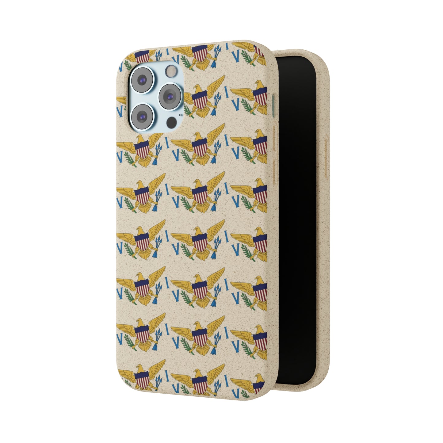 Phone Cases - Virgin Islands Flag Design Pattern