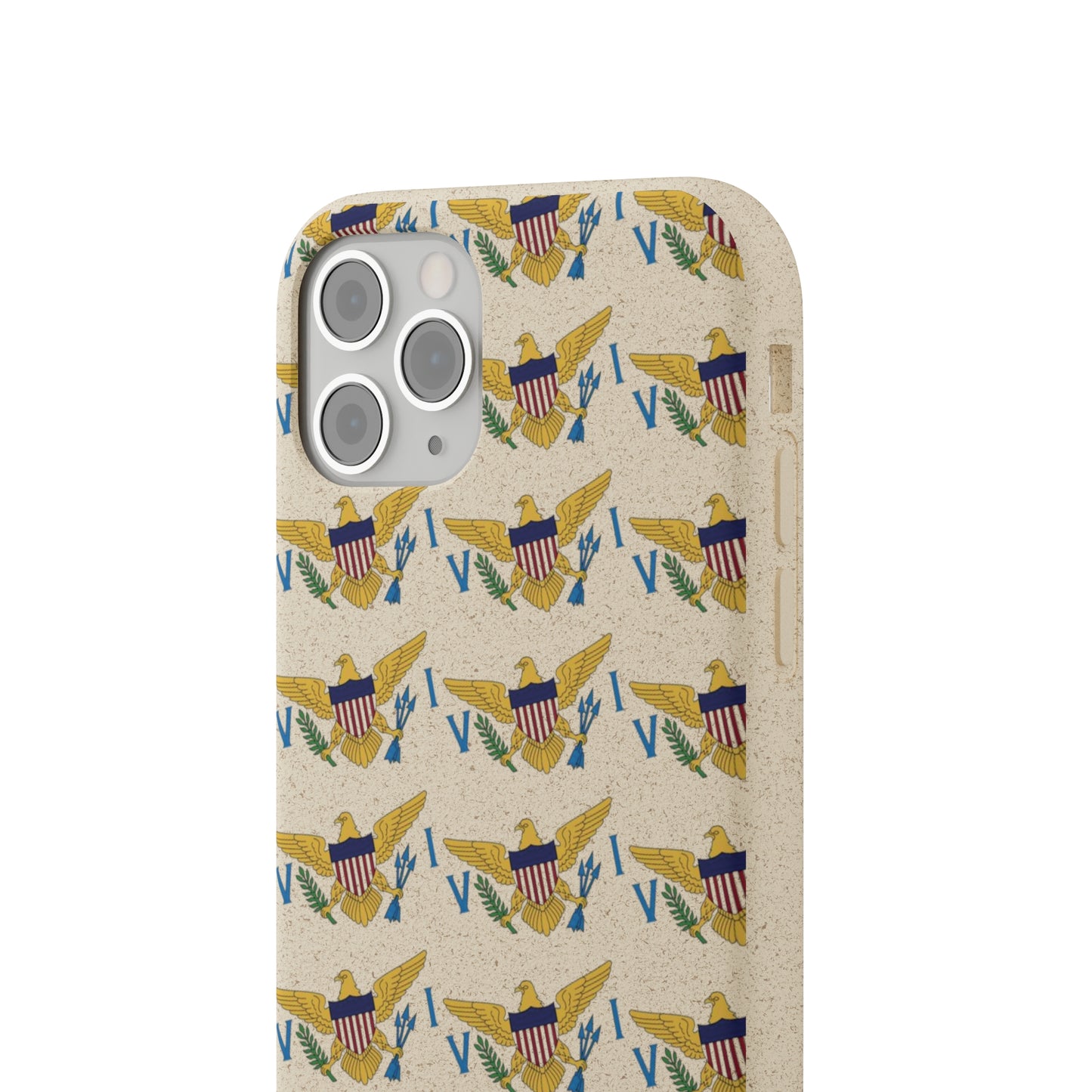 Phone Cases - Virgin Islands Flag Design Pattern