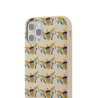 Phone Cases - Virgin Islands Flag Design Pattern