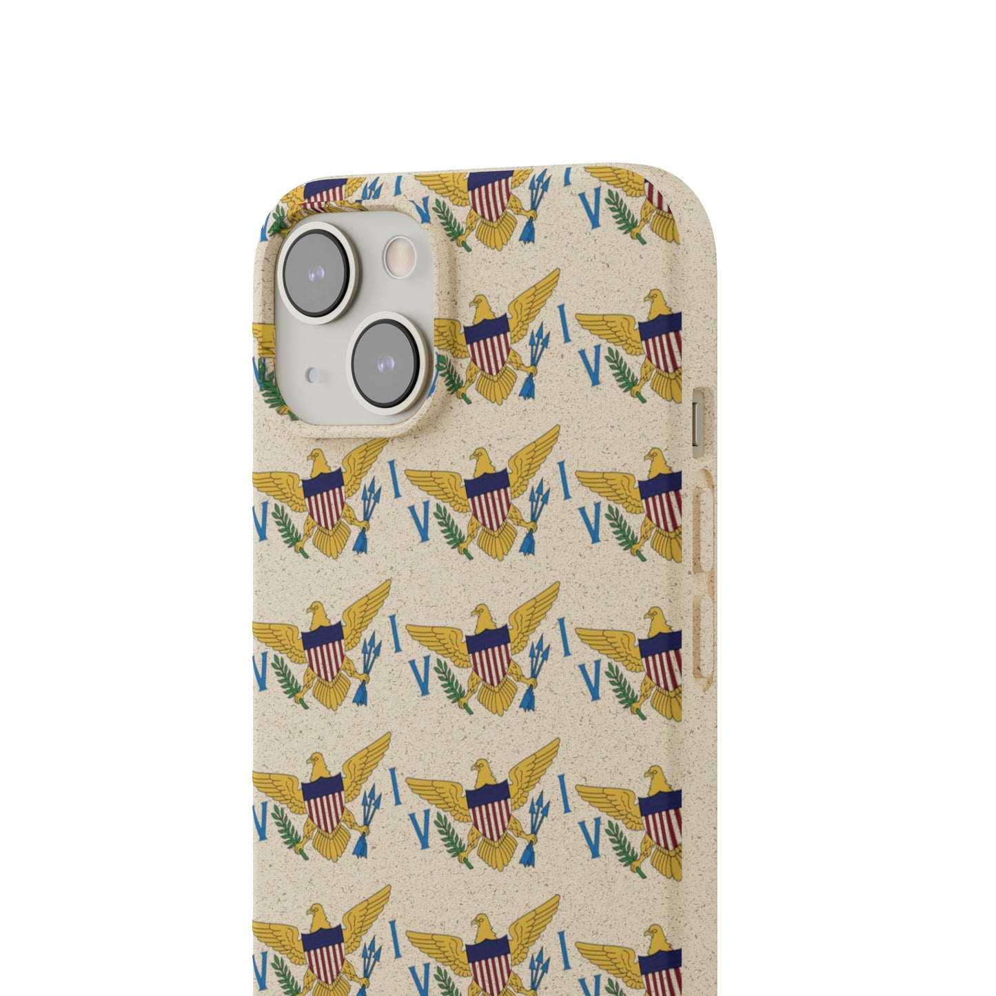 Phone Cases - Virgin Islands Flag Design Pattern