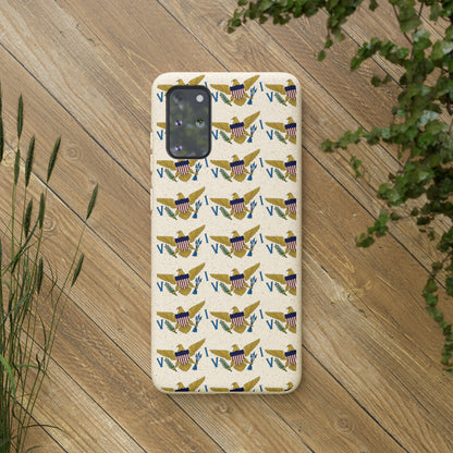 Phone Cases - Virgin Islands Flag Design Pattern