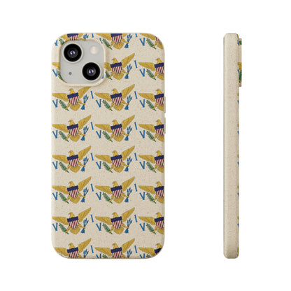 Phone Cases - Virgin Islands Flag Design Pattern