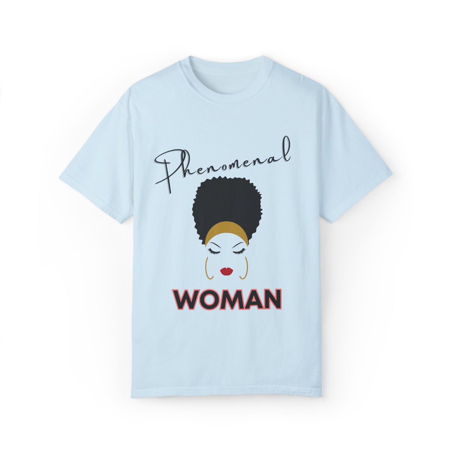 T-shirt| Unisex T-shirt - Phenomenal Woman Design Afro Beauty