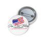 Pin Button - Election Day 'I'm Not Voting 4 President' Statement