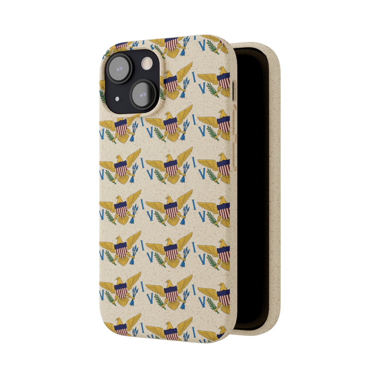 Phone Cases - Virgin Islands Flag Design Pattern