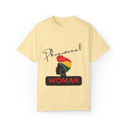 T-shirt | Phenomenal Woman Silhouette Rasta