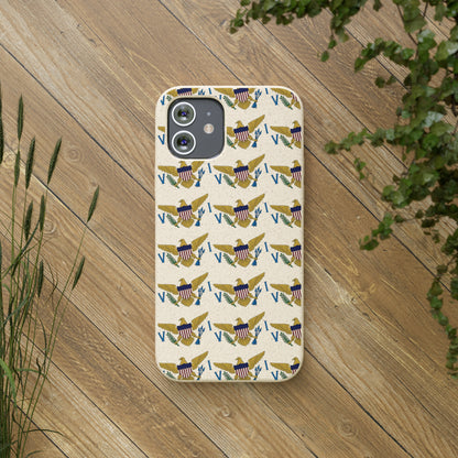 Phone Cases - Virgin Islands Flag Design Pattern