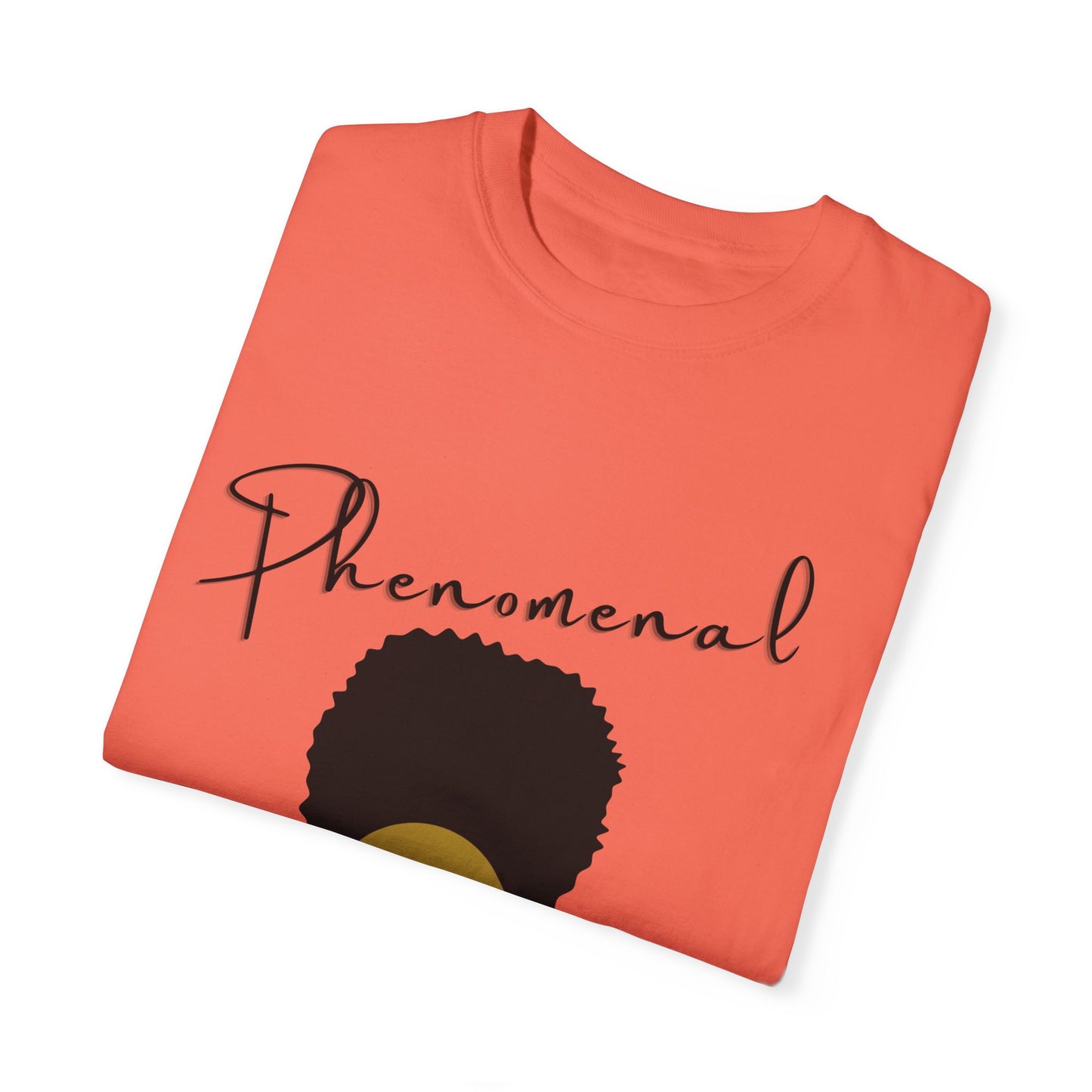 T-shirt| Unisex T-shirt - Phenomenal Woman Design Afro Beauty