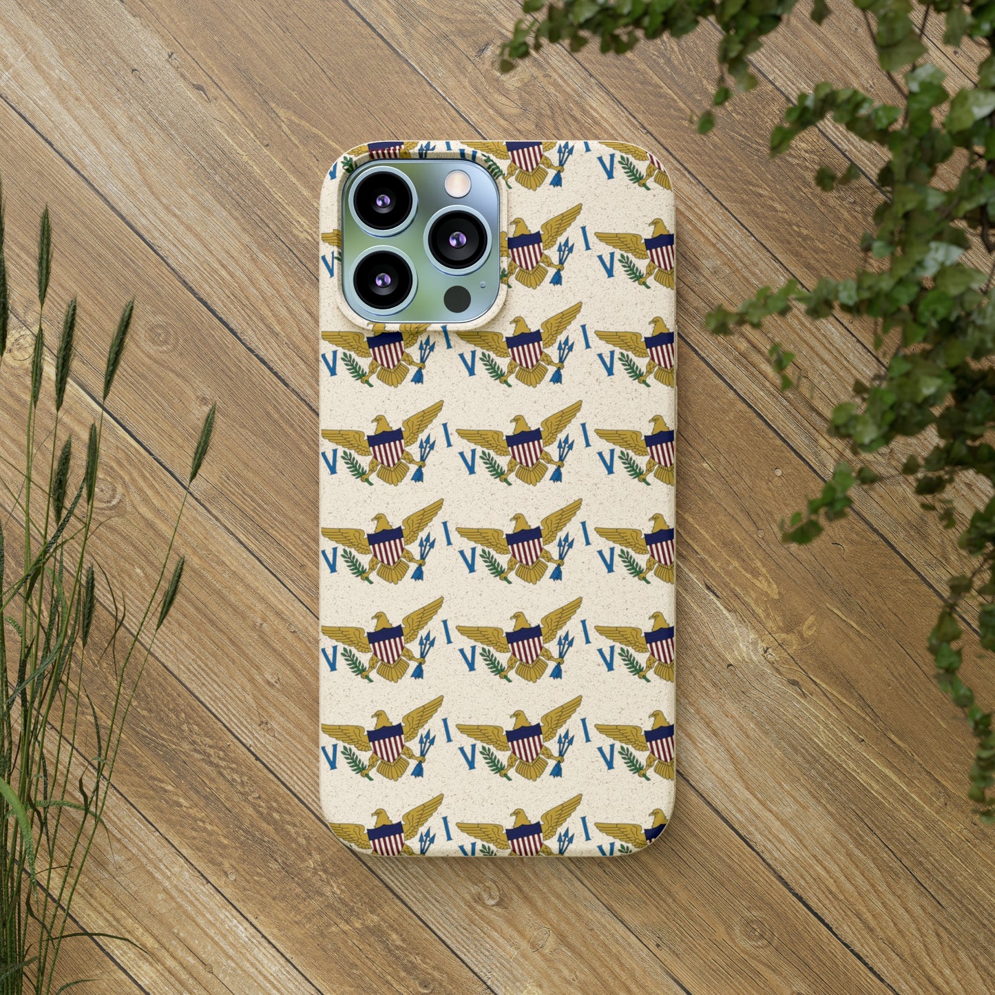 Phone Cases - Virgin Islands Flag Design Pattern