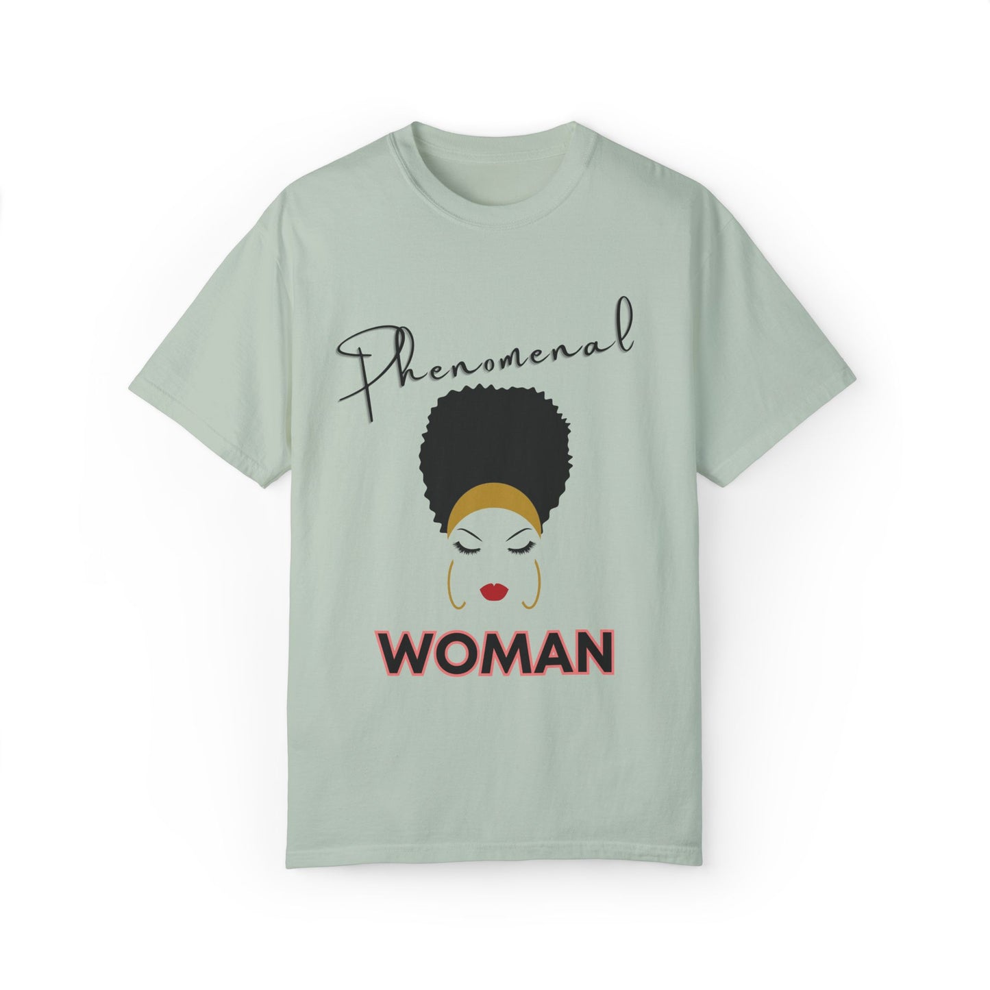 T-shirt| Unisex T-shirt - Phenomenal Woman Design Afro Beauty