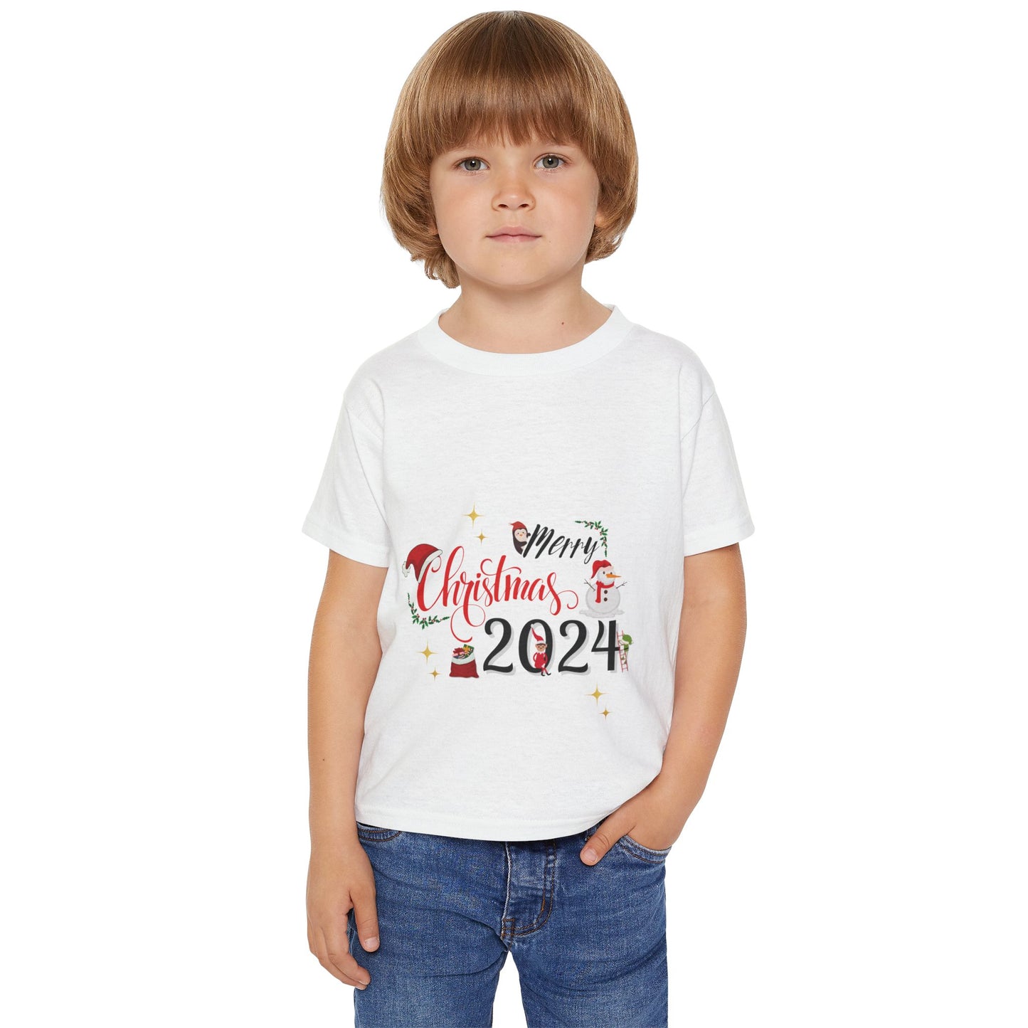 T-shirt Toddler| Merry Christmas 2024 elf Design