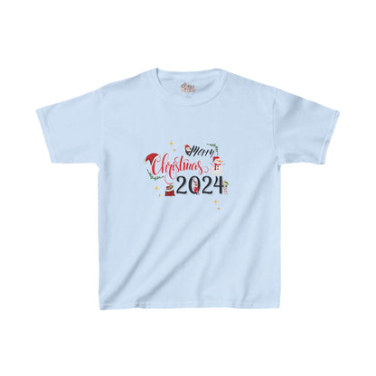 T-shirt Kids Tee | Merry Christmas 2024 Elf Design