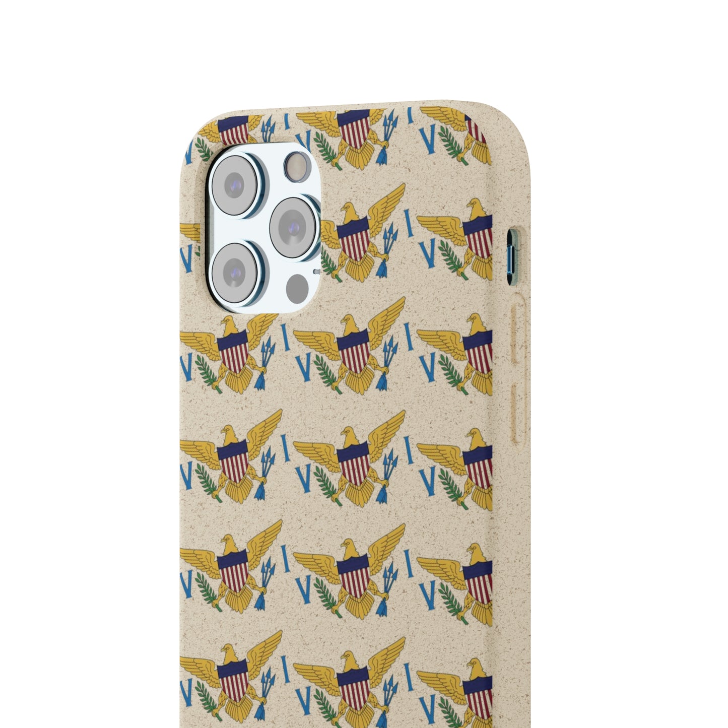 Phone Cases - Virgin Islands Flag Design Pattern