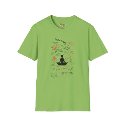 Mindful Thinking “Dear Diary” Affirmations T-Shirt