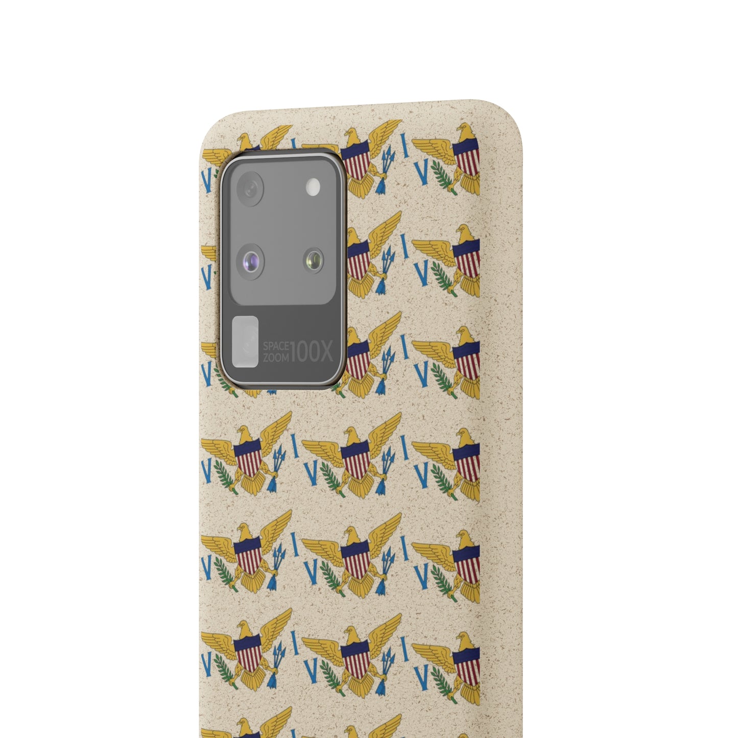 Phone Cases - Virgin Islands Flag Design Pattern