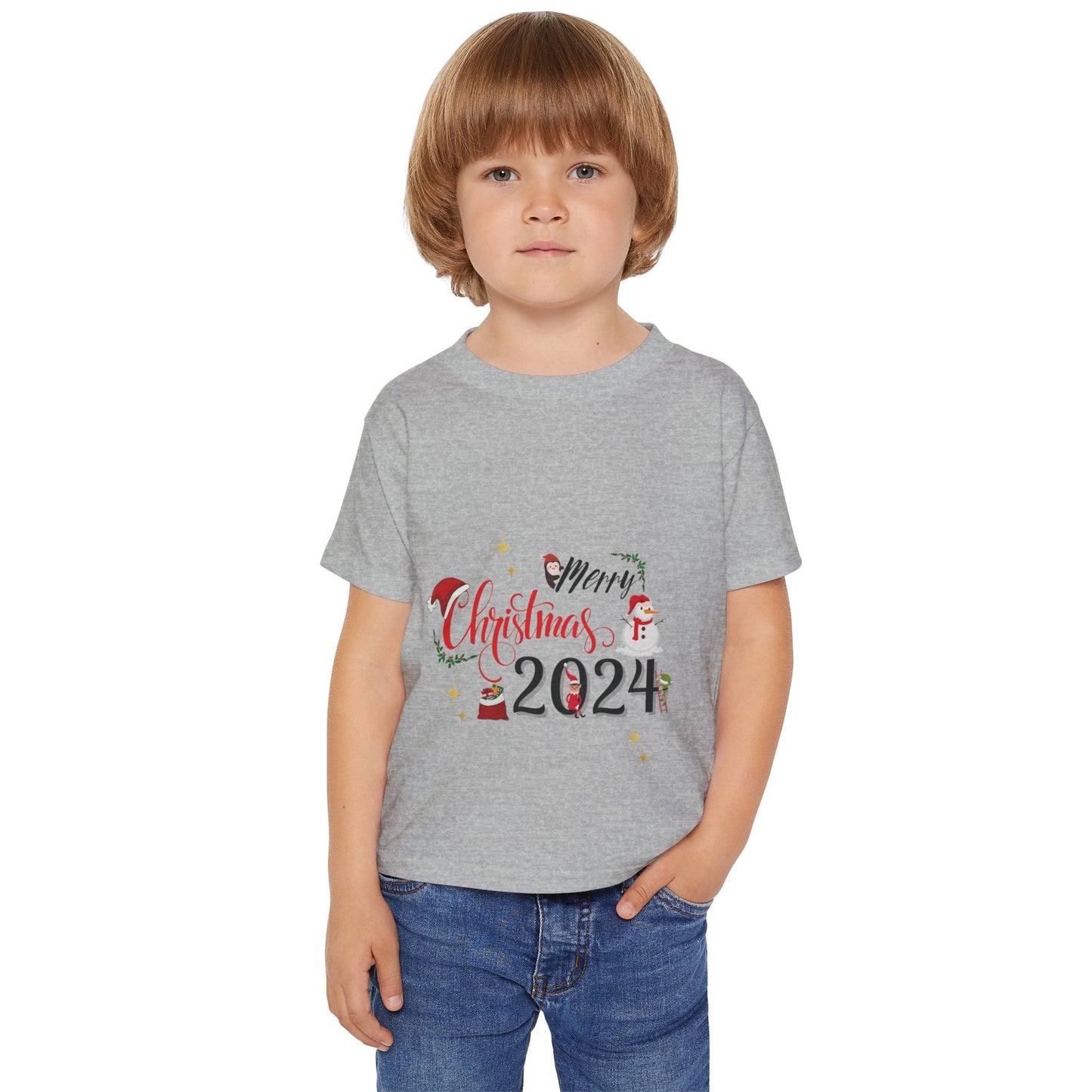 T-shirt Toddler| Merry Christmas 2024 elf Design