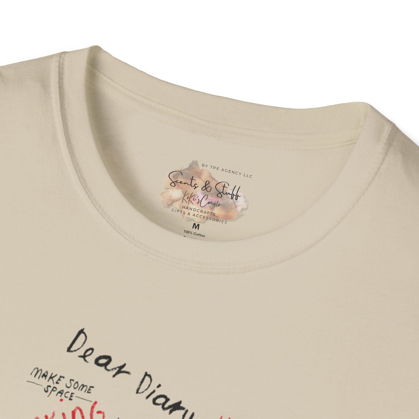 Mindful Thinking “Dear Diary” Affirmations T-Shirt