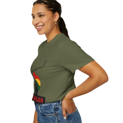 T-shirt | Phenomenal Woman Silhouette Rasta