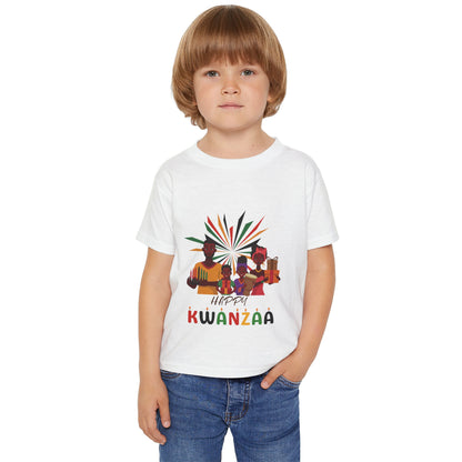 Toddler T-shirt | Happy Kwanzaa Family Design 2T-4T