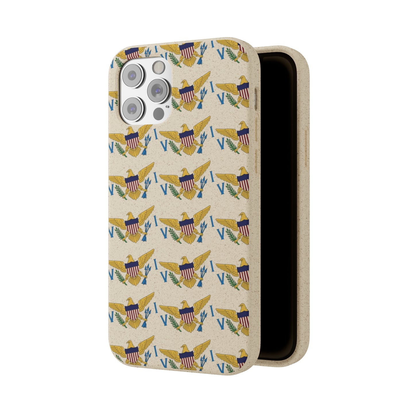 Phone Cases - Virgin Islands Flag Design Pattern