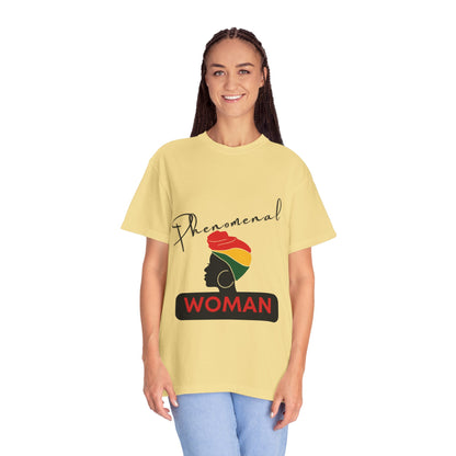 T-shirt | Phenomenal Woman Silhouette Rasta