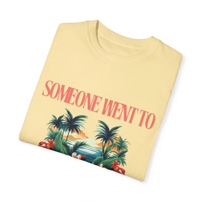 T-shirt NAPLES Florida Souvenir Vacation Style shirt| ‘Someone went to NAPLES’ A