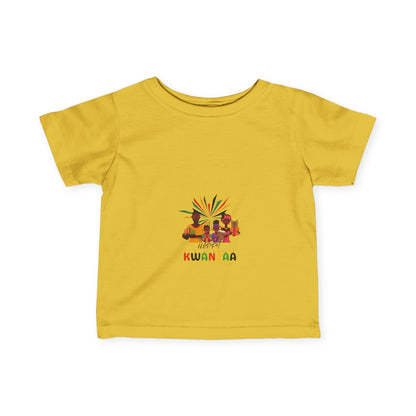 Infant tee | Happy Kwanzaa Family Design | 6-24 months