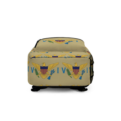 Backpack U.S Virgin Islands Flag Design | Sandy Beach