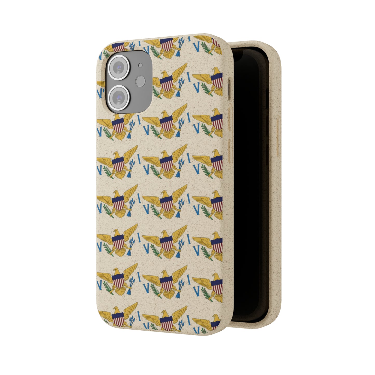 Phone Cases - Virgin Islands Flag Design Pattern