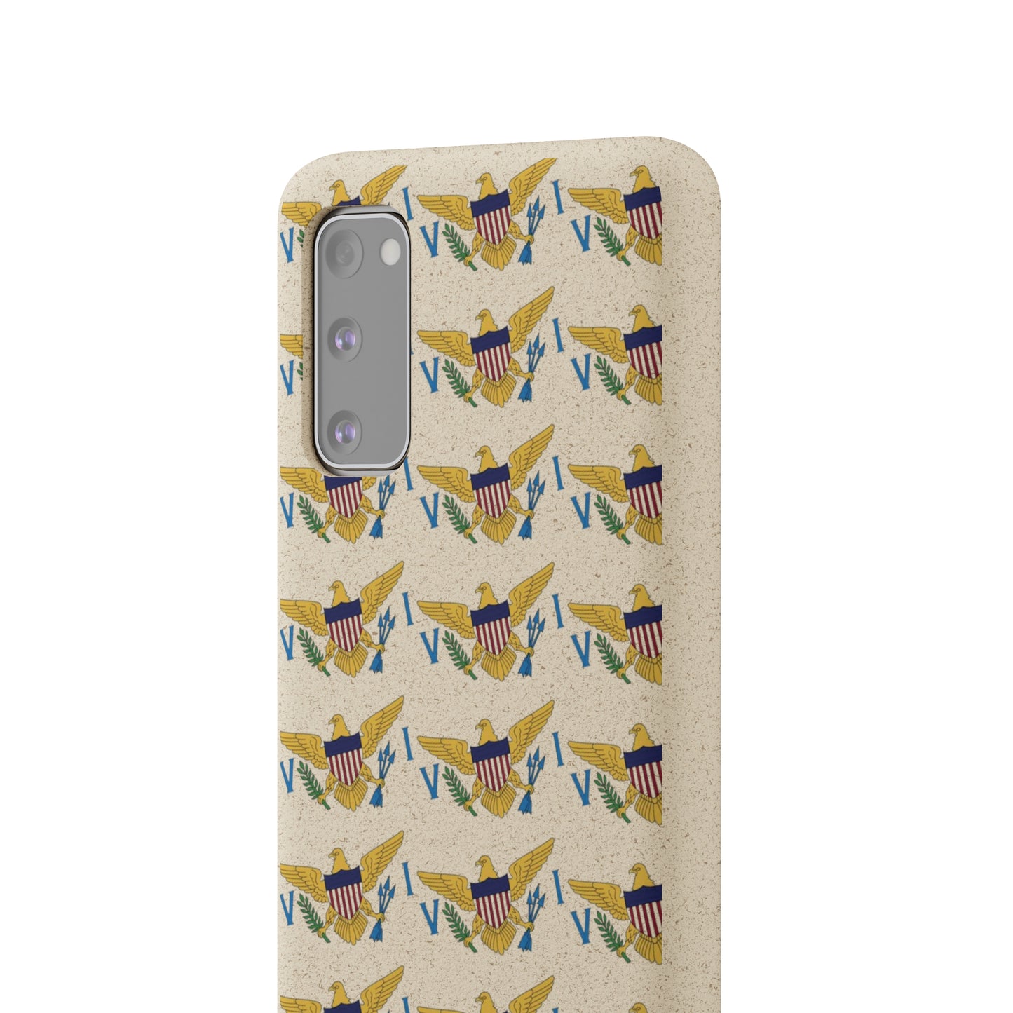 Phone Cases - Virgin Islands Flag Design Pattern