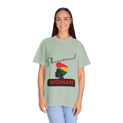 T-shirt | Phenomenal Woman Silhouette Rasta