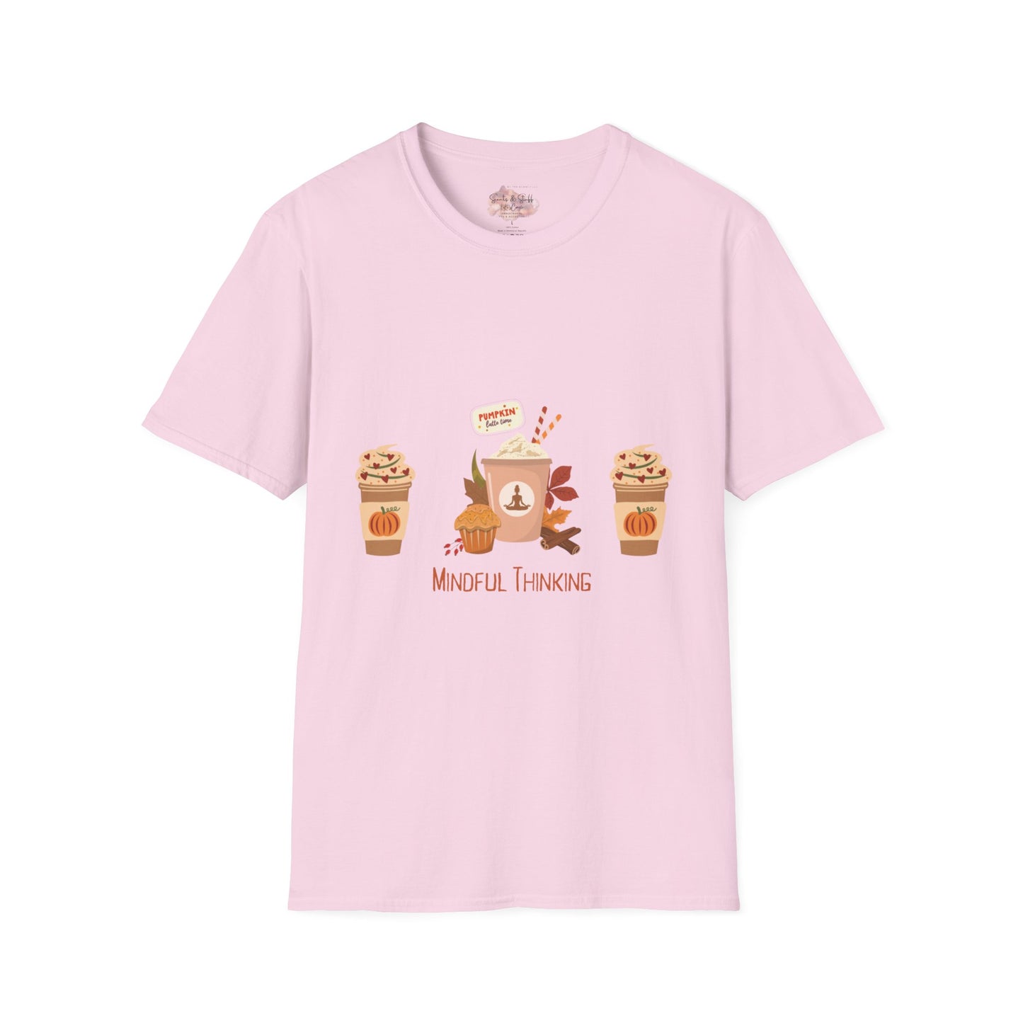 Fall Pumpkin Latte T-Shirt Mindful Thinking