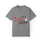 Garment-Dyed T-Shirt Merry Christmas 2024 Elf Design