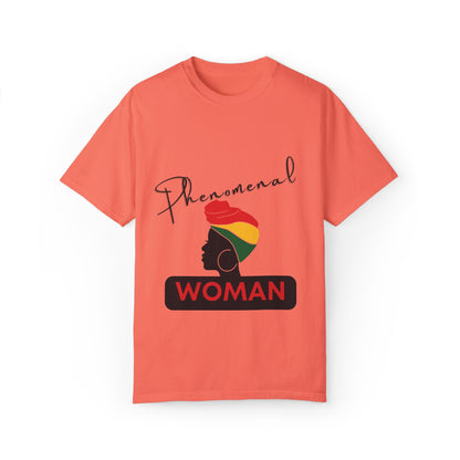 T-shirt | Phenomenal Woman Silhouette Rasta