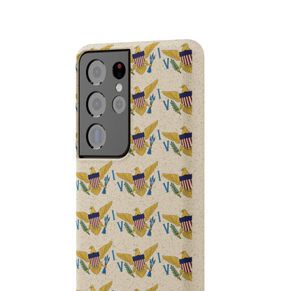 Phone Cases - Virgin Islands Flag Design Pattern