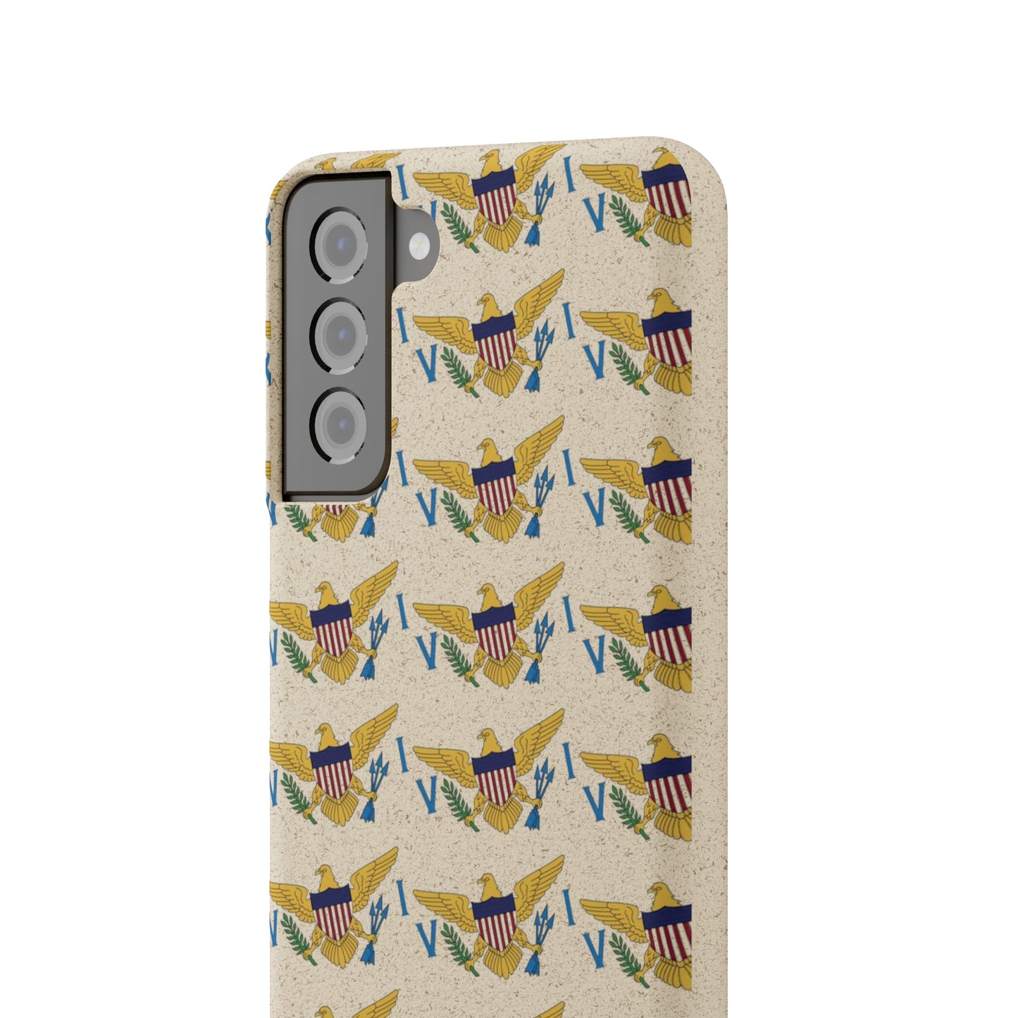 Phone Cases - Virgin Islands Flag Design Pattern