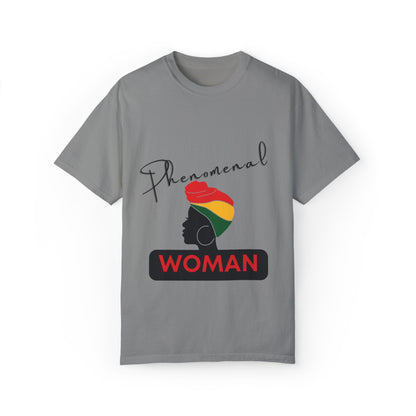 T-shirt | Phenomenal Woman Silhouette Rasta