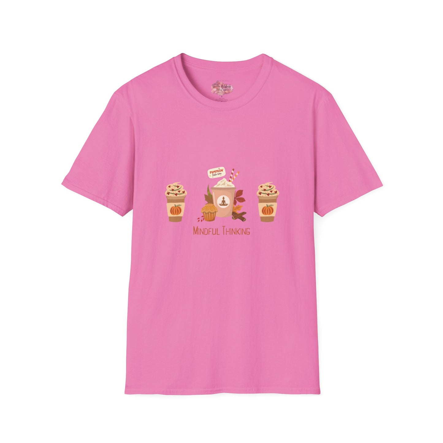 Fall Pumpkin Latte T-Shirt Mindful Thinking