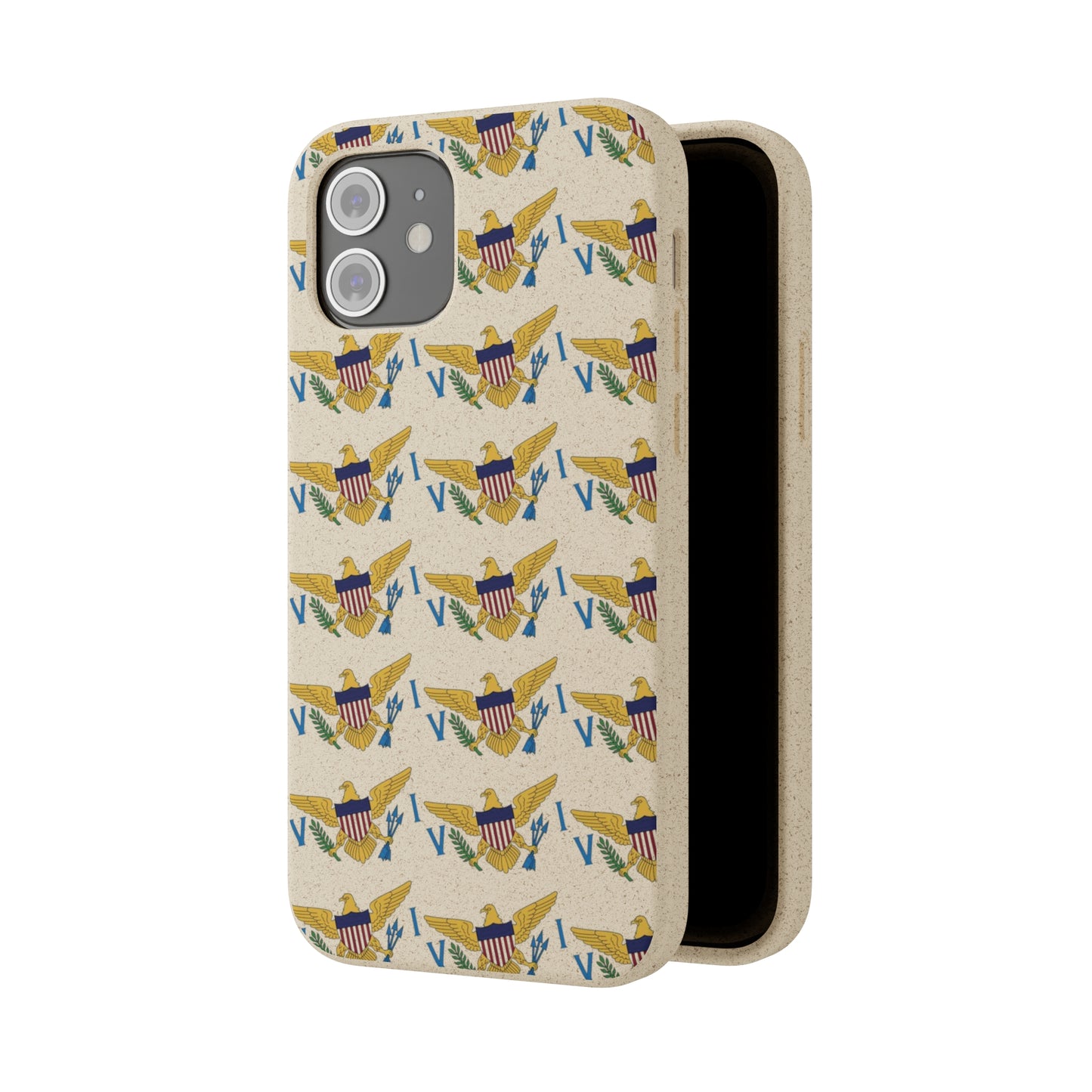 Phone Cases - Virgin Islands Flag Design Pattern