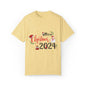 Garment-Dyed T-Shirt Merry Christmas 2024 Elf Design