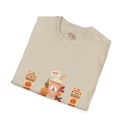 Fall Pumpkin Latte T-Shirt Mindful Thinking