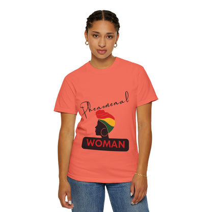 T-shirt | Phenomenal Woman Silhouette Rasta