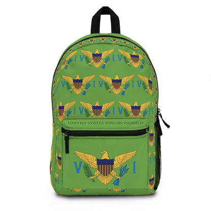 Backpack U.S Virgin Islands Flag Design | Island Green