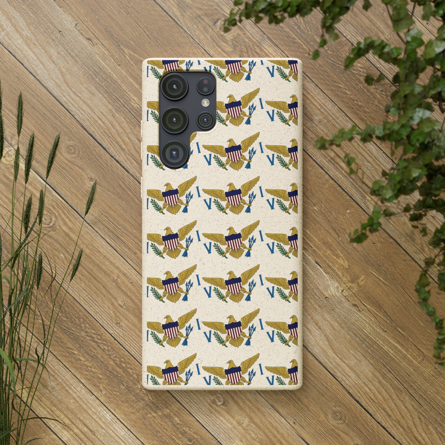 Phone Cases - Virgin Islands Flag Design Pattern