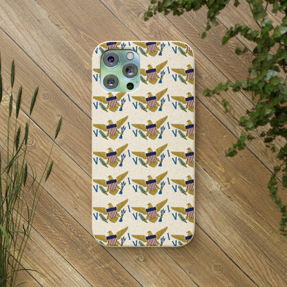 Phone Cases - Virgin Islands Flag Design Pattern