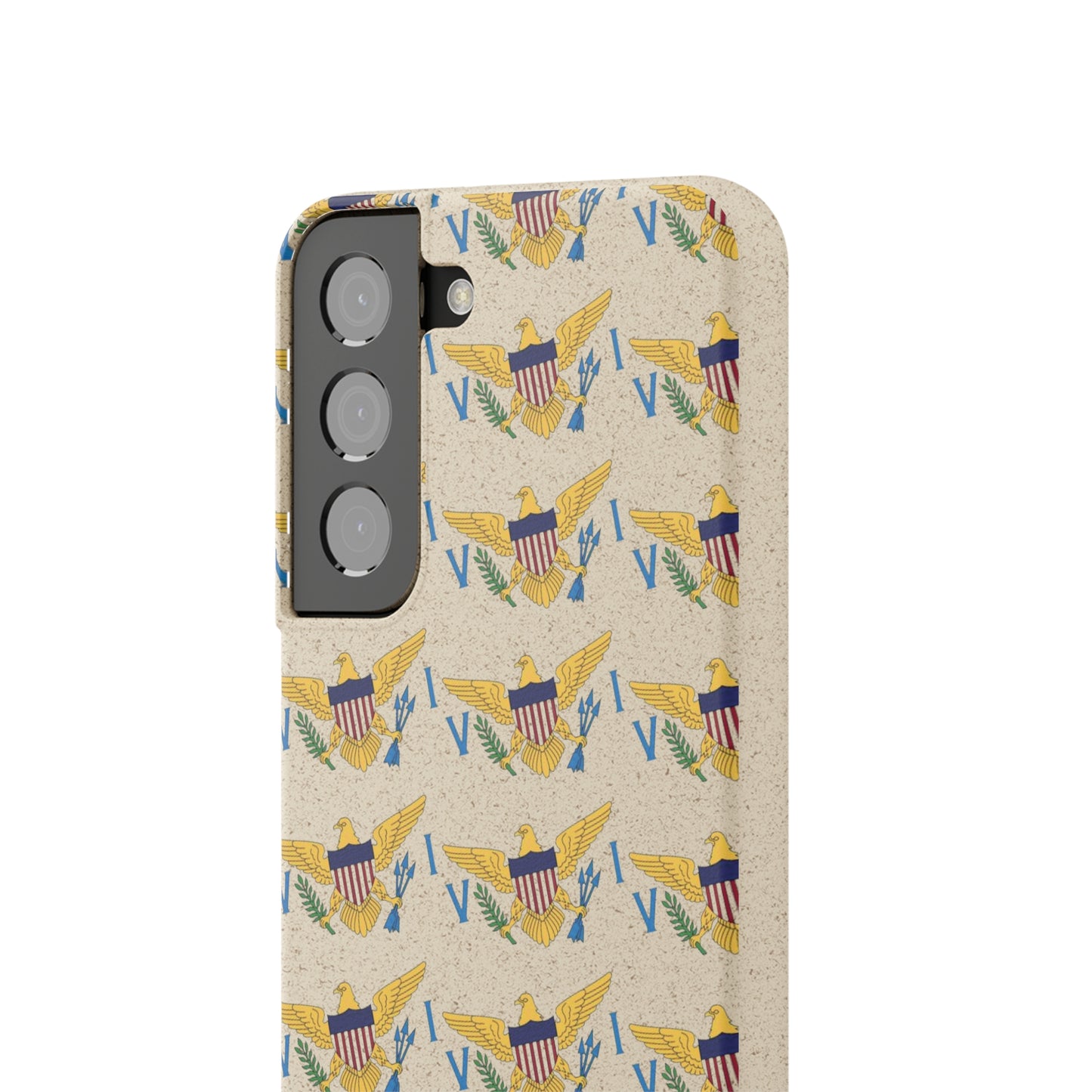 Phone Cases - Virgin Islands Flag Design Pattern